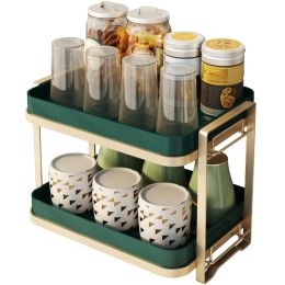 Kitchen Drain Tray; Bowl Cup Dish Drying Rack ; Tea Plate Drainboard Kitchen Sink Tray; Bathroom Draining Board Bowl Cup Dish Drying Rack Green;  Doub