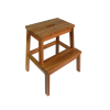 Acacia Wood Two Steps Stool Small Size Rectangle Top Best Ideas For Kitchen Living Room End Tables For Sofas Sub-stool for Living Room Bedside Strong