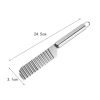 Potato Wave Knife Vegetable Planer Stainless Steel Stripe Cutting Equipment Wave Rolling Cutter Wave Cutter Wave Slicer Kitchen Accessories Gadget Too