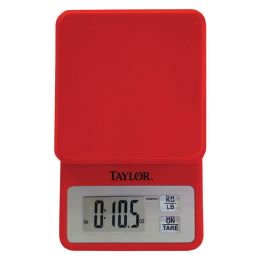 Taylor Precision Products 3817R 11 Lb.-Capacity Compact Kitchen Scale