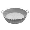1/2pcs Air Fryer Silicone Pot; Reusable Air Fryer Liners; Silicone Air Fryer Basket; Food Safe Air Fryer Accessories
