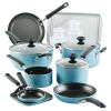 20 Pc Easy Clean Aluminum Nonstick Cookware Pots and Pans Set