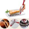 Food Writing Decorating Pen, Nozzle Tool Squeeze Cream Chocolate Cupcakes Piping Icing Cake Dessert Pen Baking Gun