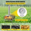 Outdoor Party Stainless Steel Portable Wood Pellet Burning Pizza Oven With Accessories