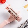 Multifunctional Stainless Steel Rotary Peeler 3in1 with Plastic Handle Vegetables Fruit Peelers Straight, Serrated and Julienne Peelers Kitchen Gadget
