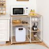 Home Kitchen Baker's Rack Microwave And Food Industrial Shelf